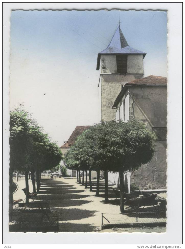 ARTHEZ DE BEARN. 9. JARDIN PUBLIC DE L' EGLISE. - Arthez De Bearn