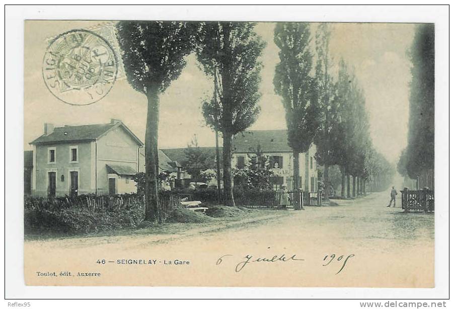 SEIGNELAY - La Gare - Seignelay