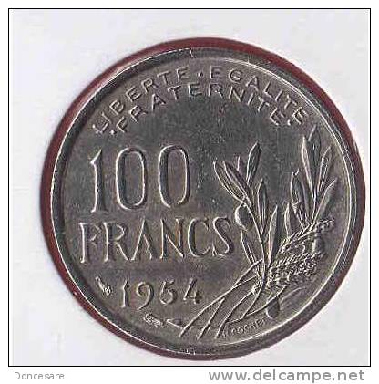 ** 100 FRANCS 1954 COCHET TTB+ **23** - 100 Francs