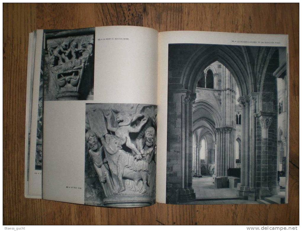 VEZELAY - PHOTOS DE JEAN ROUBIER - PREFACE PAUL CLAUDEL - COLLECTION CHARME DE LA FRANCE  - 1947 - Bourgogne