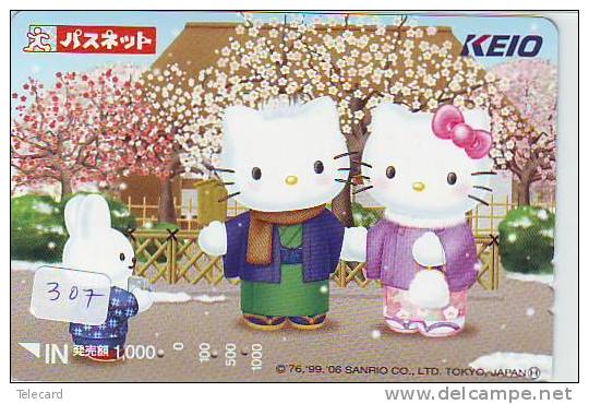 HELLO KITTY (307) KAT CAT CHAT Katze TK Japan LAPIN KONIJN RABBIT KANINCHEN - BD