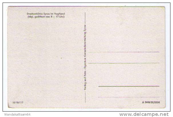 AK Drachenhöhle Syrau Kristallsaal - Syrau (Vogtland)