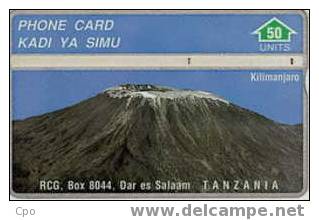 # TANZANIA 1 Kilimanjaro - RCG & Green Arrow 50 Landis&gyr   Tres Bon Etat - Tanzania