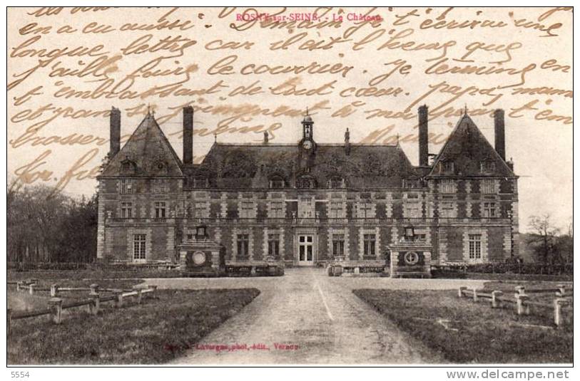 Cpa 78 YVELINES  Rosny Sur Seine Chateau  Jardins - Rosny Sur Seine