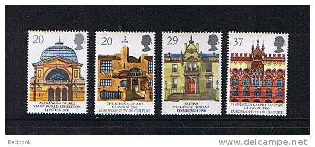 1990 GB MNH Stamps - Europa - Buildings - Ref 385 - Non Classificati