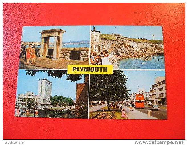 CPSM OU CPM ANGLETERRE -DEVON-THE MAYFLOWER STONE,GREETING FROM PLYMOUTH-CARTE EN BON ETAT. - Plymouth