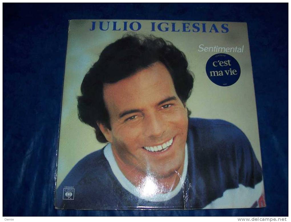 JULIOS  IGLESIAS     SENTIMENTAL   C' EST MA VIE - Other - Spanish Music