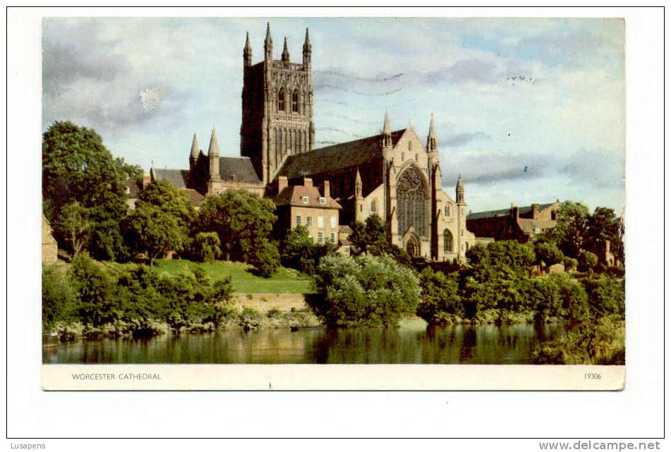 OLD FOREIGN 2453 - UNITED KINGDOM - ENGLAND -  WORCESTER CATHEDRAL - Andere & Zonder Classificatie