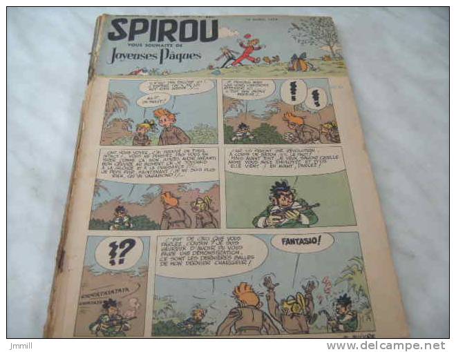 Franquin Spirou 1954 : Journal Spirou N ° 835 - Spirou Magazine