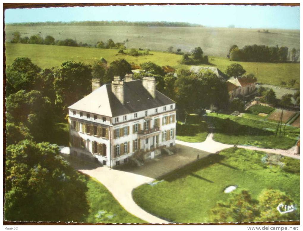 52 - DOULEVANT-le-CHATEAU - Colonie EDF - Vue Aérienne. (CPSM) - Doulevant-le-Château