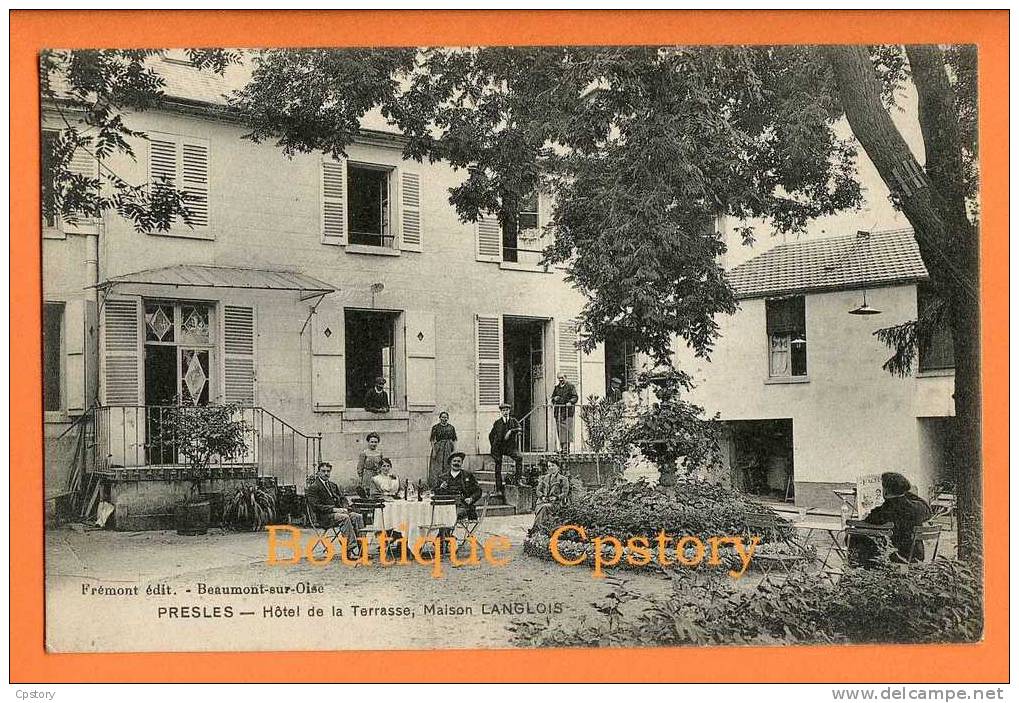 95 - PRESLES - Hotel De La Terrasse - Maison Langlois - Presles