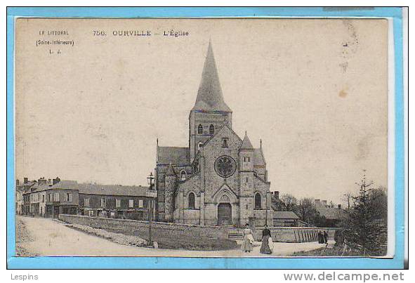 76 - OURVILLE -- L'Eglise - Ourville En Caux