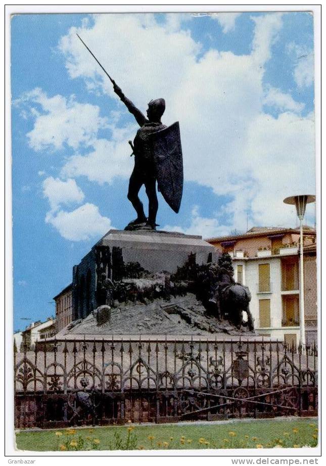 LEGNANO, MONUMENTO ALLA BATTAGLIA DI LEGNANO,  VG 1971 - Legnano