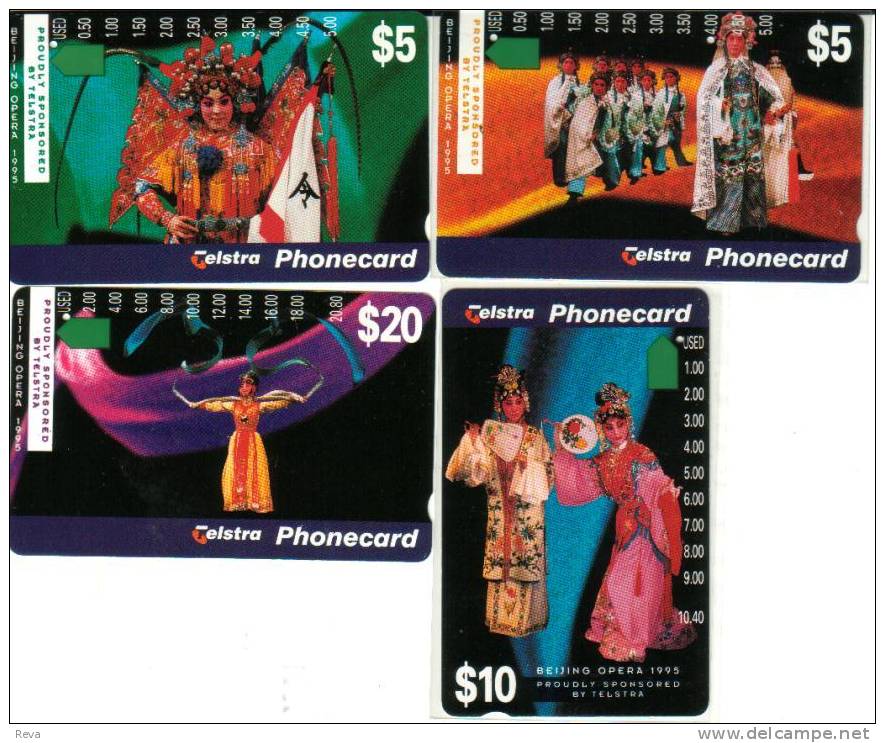 AUSTRALIA $10   PEKING CHINA OPERA IN AUSTRALIA 1995 WOMAN  AUS-296  READ DESCRIPTION !!! - Australië