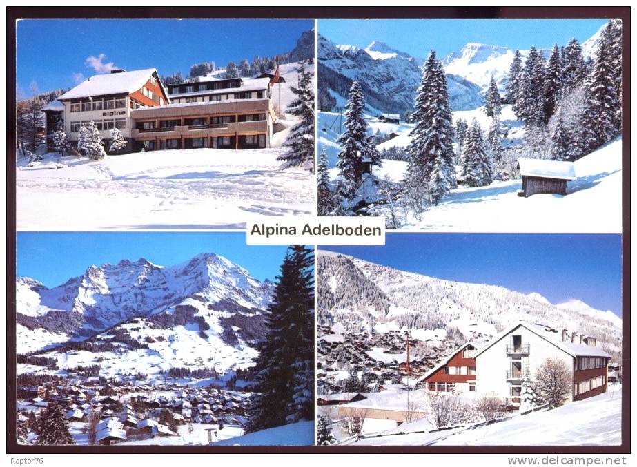 CPM  Hotel ALPINA Adelboden Multi-vues - Adelboden