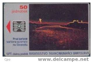 # SLOVAKIA A1 Bratislava By Night 50 Sc5 09.92  Tres Bon Etat - Slowakei