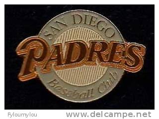 BASEBALL - Magnifique Pin's - CLUB PADRES SAN DIEGO - Baseball