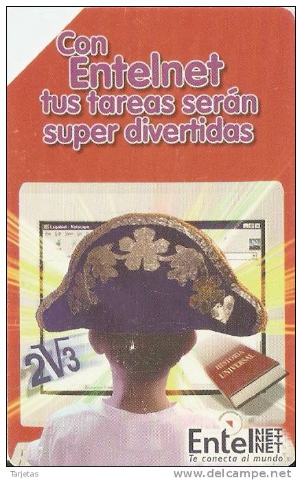 TARJETA DE BOLIVIA DE ENTELNET - Bolivia