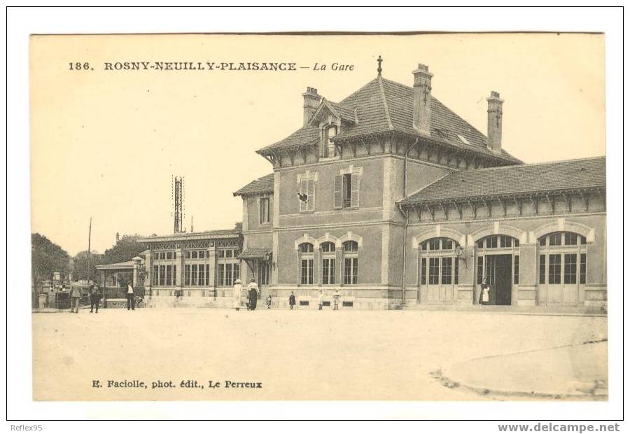 NEUILLY PLAISANCE - ROSNY - La Gare - Neuilly Plaisance