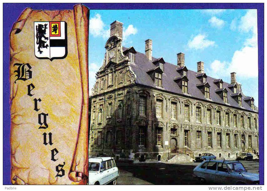 Carte Postale 59.  Bergues  Trés Beau Plan - Bergues