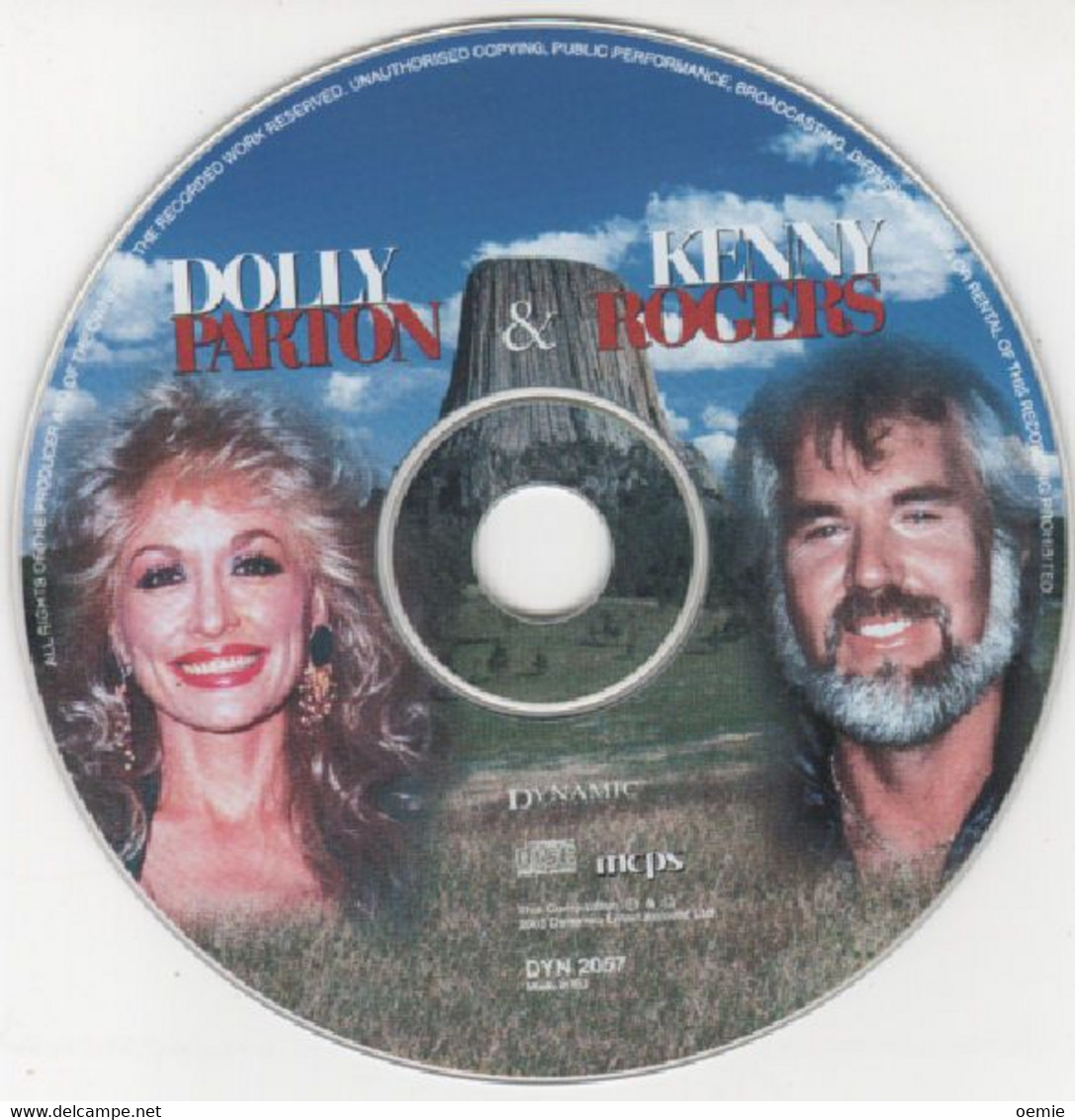 DOLLY  PARTON   &  KENNY  ROGERS   °°°°°   MAKING  BELIEVE   Cd - Country & Folk