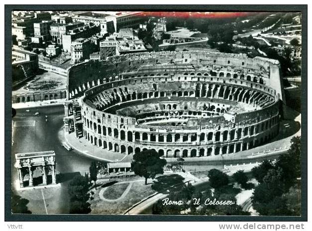 LAZIO, ROMA, ROME : Il Colosseo, Le Colisée, Coliseum, Kolosseum (no Circolata) - Colisée