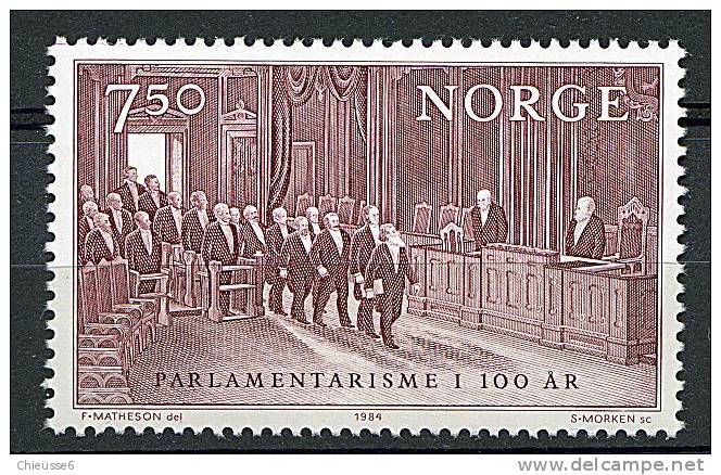 Norvège ** N° 869 - Cent. Du Parlementarisme- - Nuovi