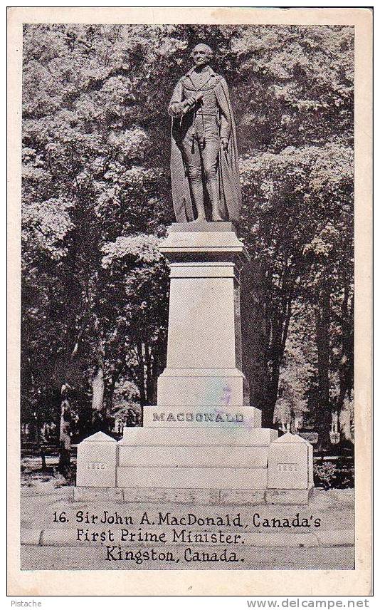 Kingston Ontario Canada - Monument MacDonald - Non Circulée Unused - Kingston