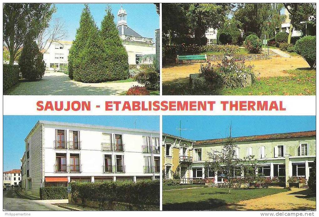 17 - Saujon : L'Etablissement Thermal - Multi Vues - Saujon