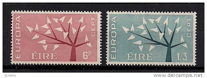 IRELAND 1962 EUROPA CEPT SET MNH - 1962