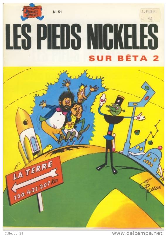 LES PIEDS NICKELES .... SUR BETA 2 .... 51 - Pieds Nickelés, Les