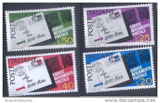 Postal, Italy Sc964-7 Zip Code - Postleitzahl