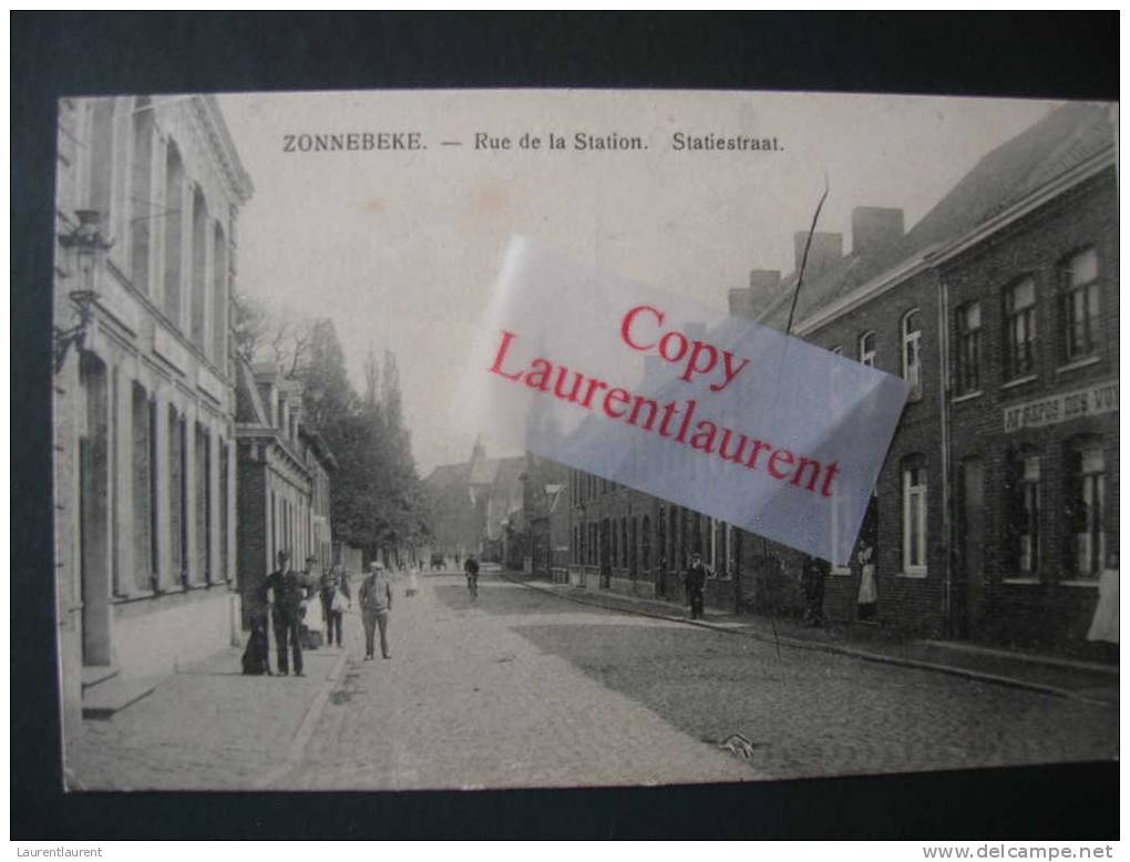 ZONNEBEKE - Rue De La Station - 1916 - Zonnebeke