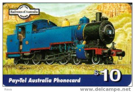 AUSTRALIA $10  BEAUTIFUL  SUNLANDER  QUEENSLAND TRAINS  TRAIN  MINT 2500 ISSUED ONLY !! SPECIAL PRICE !! - Australië