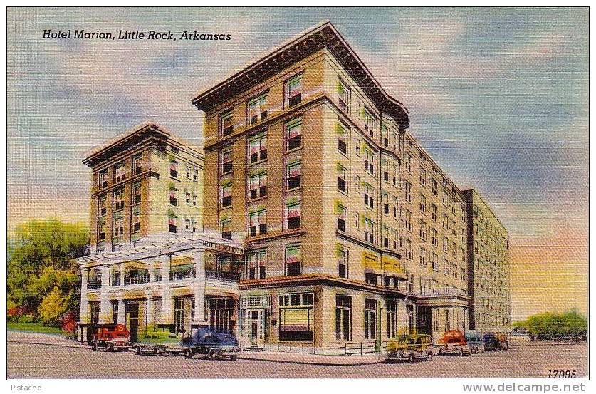 Little Rock Arkansas - Hotel Marion - Voitures Cars - 1940-50s - Neuve Unused - Little Rock