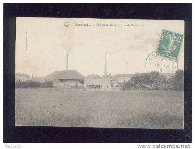 écommoy Vue Générale De L'usine De Bezonnais édit.longuet Industrie  Belle Carte - Ecommoy