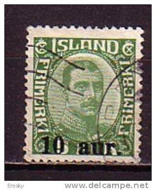 Q1051 - ISLANDE ICELAND Yv N°104 - Used Stamps