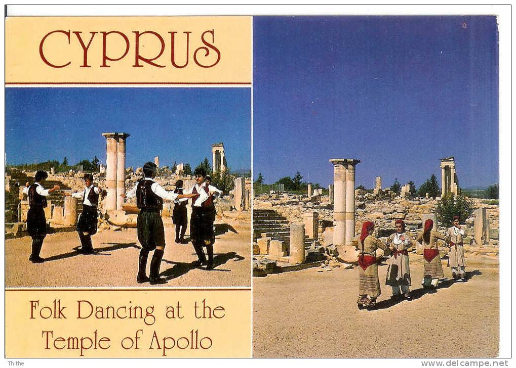 Cyprus - Folk Dancing At The Temple Of Apollo - Chypre