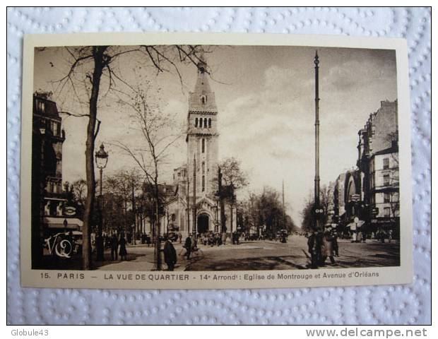 EGLISE DE MONTROUGE ET AVENUE D'ORLEANS - District 14