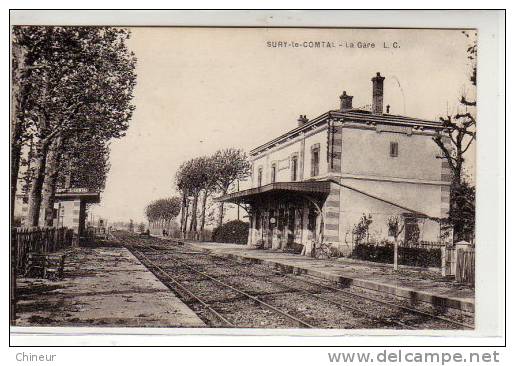 SURY LE COMTAL LA GARE INTERIEURE - Sonstige & Ohne Zuordnung