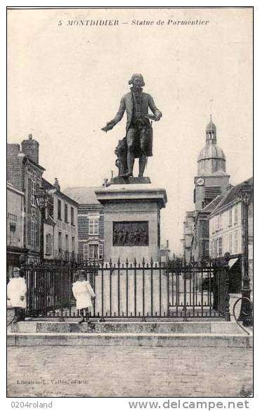 Montdidier - Statue De Parmentier - Montdidier