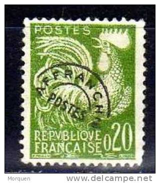 Lote 2 Sellos FRANCIA, Preobliterado Num 119, 120, Cat Yvert - 1964-1988