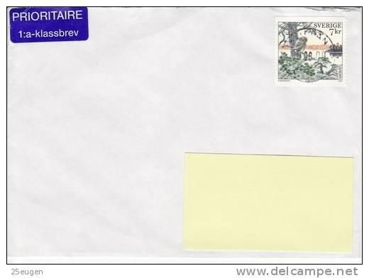 SWEDEN COVER SENT TO POLAND 2000 - Lettres & Documents