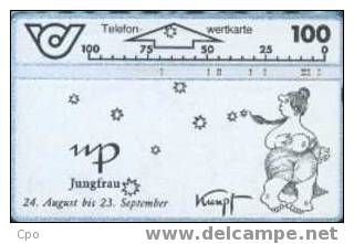 # AUSTRIA 126 Kumpf Jungfrau Zodiac 100 Landis&gyr 08.95 Tres Bon Etat -zodiaque,zodiac- - Austria