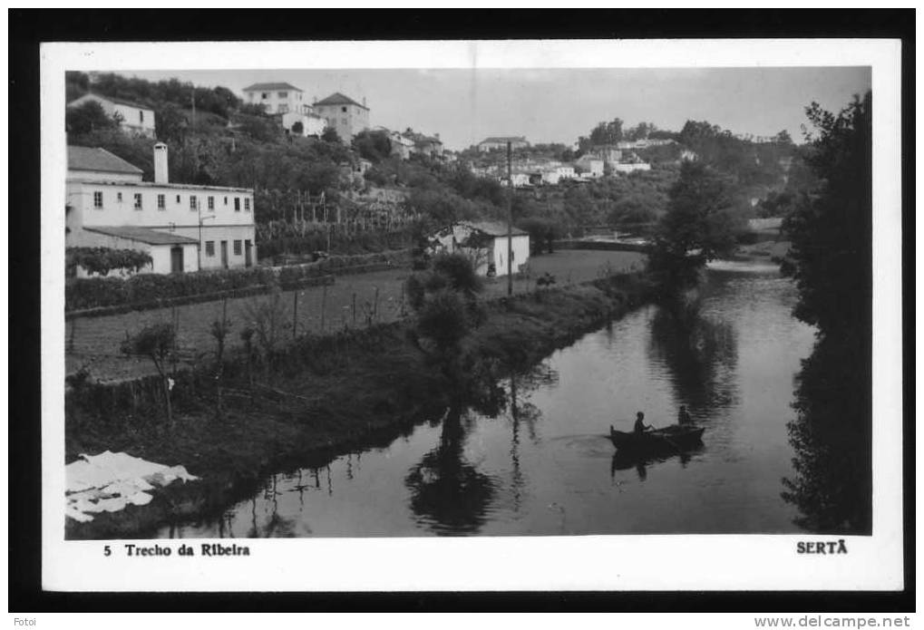 OLD REAL PHOTO POSTCARD SERTÃ CASTELO BRANCO PORTUGAL CARTE POSTALE - Castelo Branco