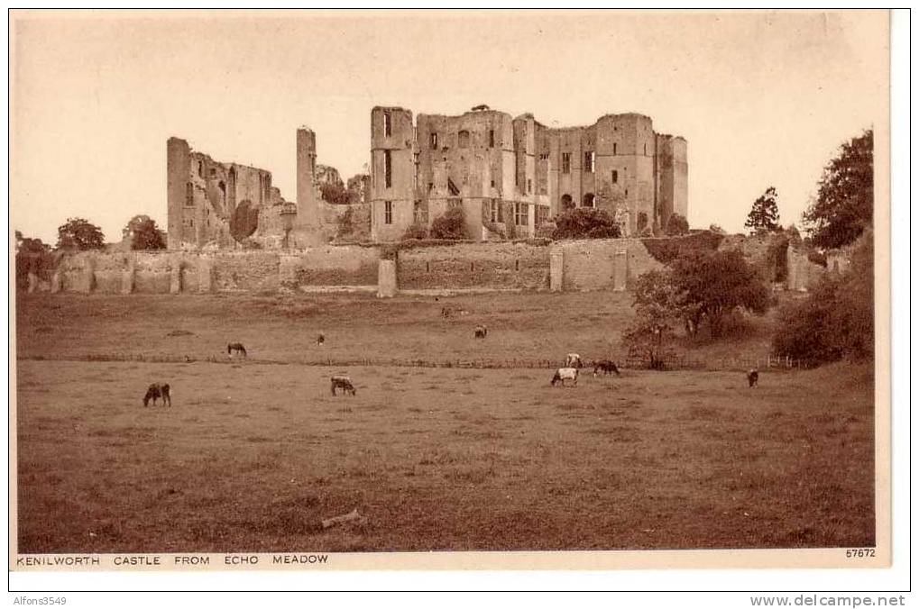 Kenilworth Castle From Echo Meadow - Other & Unclassified