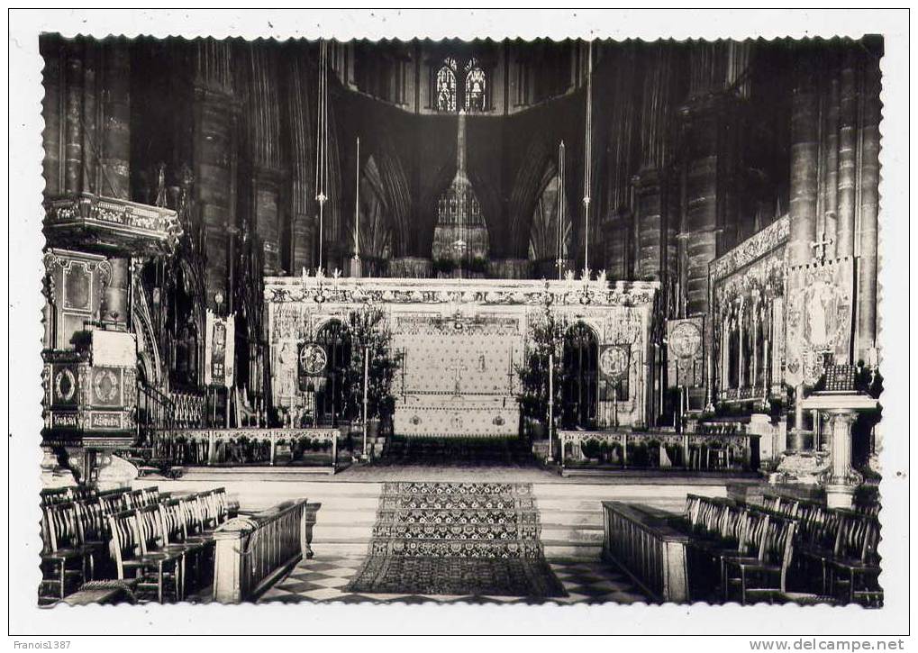 Ref 151 - ANGLETERRE - LONDON - The High Altar - Westminster Abbey (Carte Semi-moderne Grand Format) - Westminster Abbey