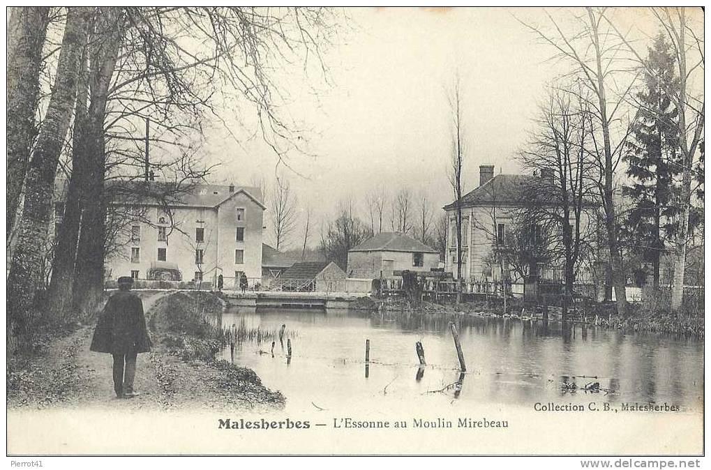 L'Essone Au Moulin Mirebeau - Malesherbes