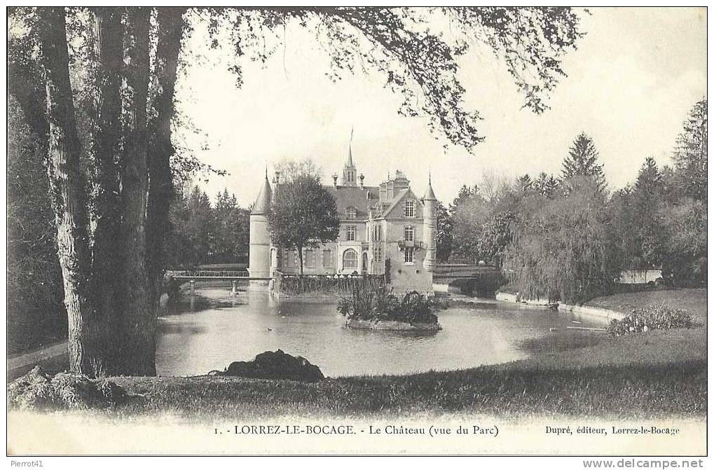 LORREZ LE BOCAGE - Le Chateau (vue Du Parc) - Lorrez Le Bocage Preaux