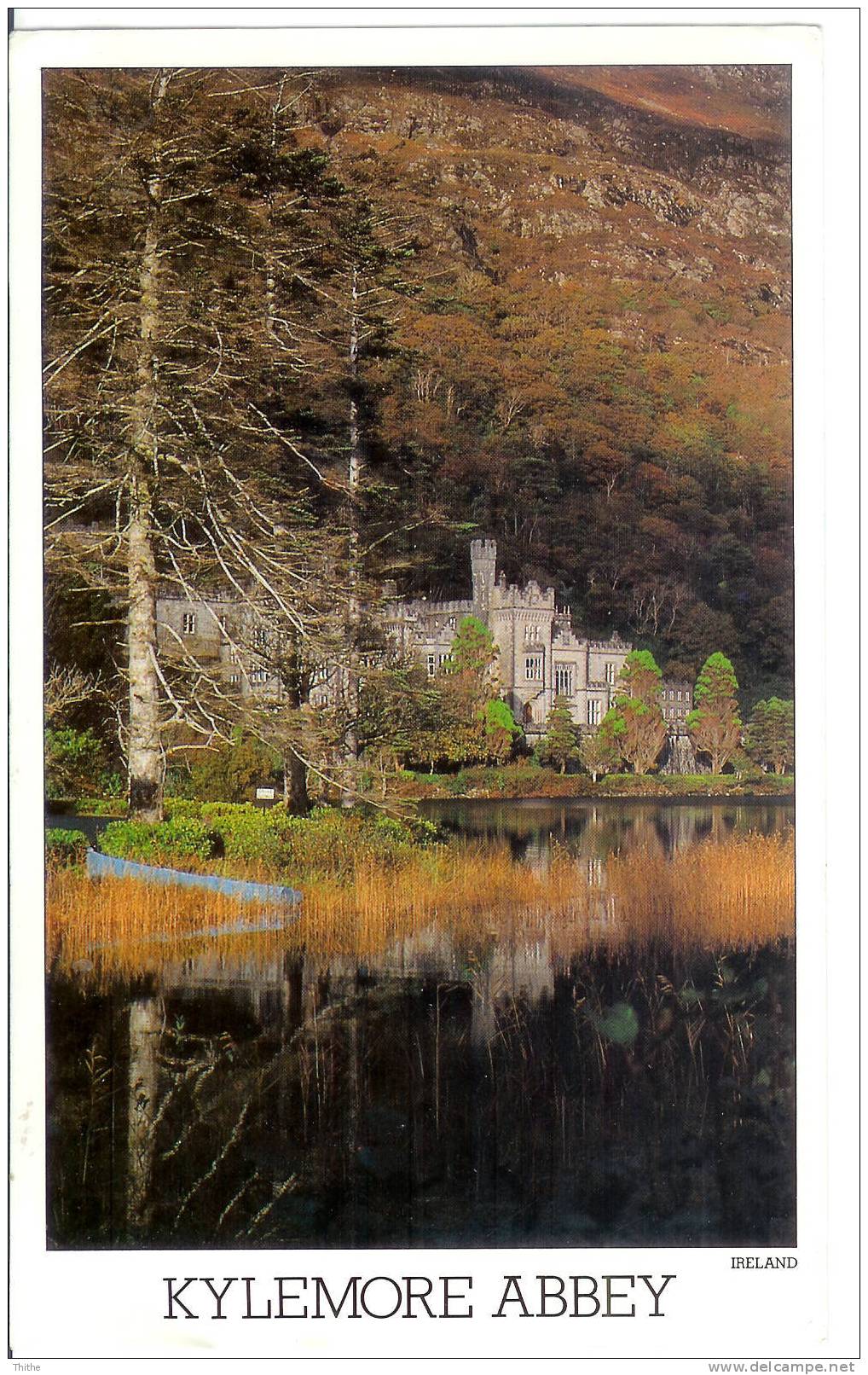 Connemara - Kylemore Abbey - Format 20 Cm X 12 Cm - Galway